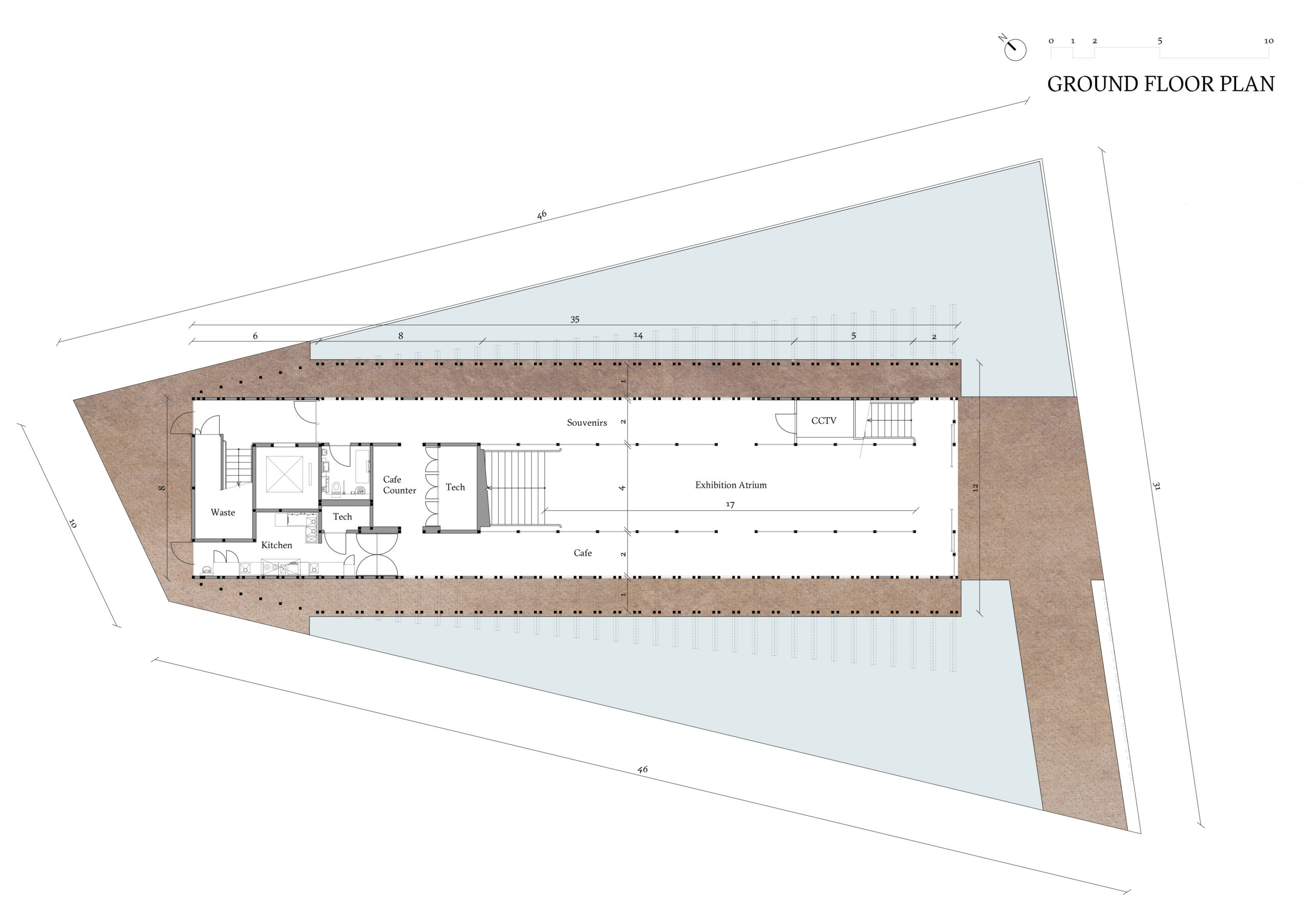 250326_Bahrain Pavilion_Plans Presse-GROUND FLOOR PLAN