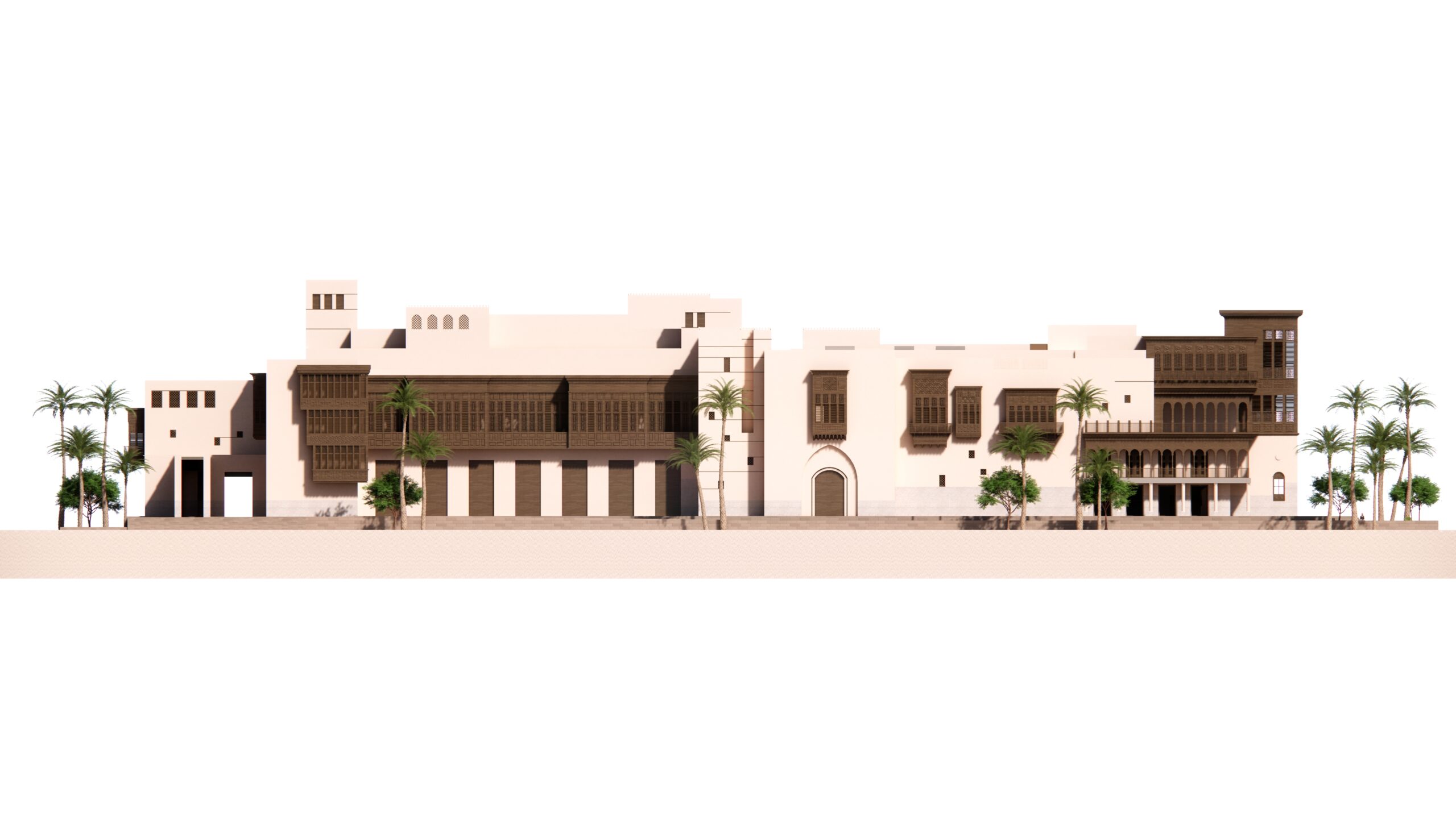 USArch_Jeddah Culture Square_West Elev